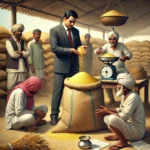 धान खरीदी मंडी में घोटाला: प्रबंधक की मनमानी से किसान परेशान