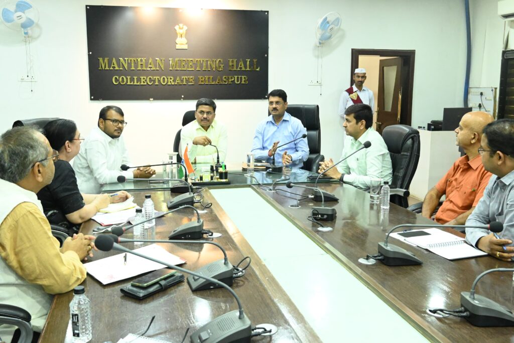 समाचारकलेक्टर-एसपी ने ली एनकॉर्ड समिति की बैठक