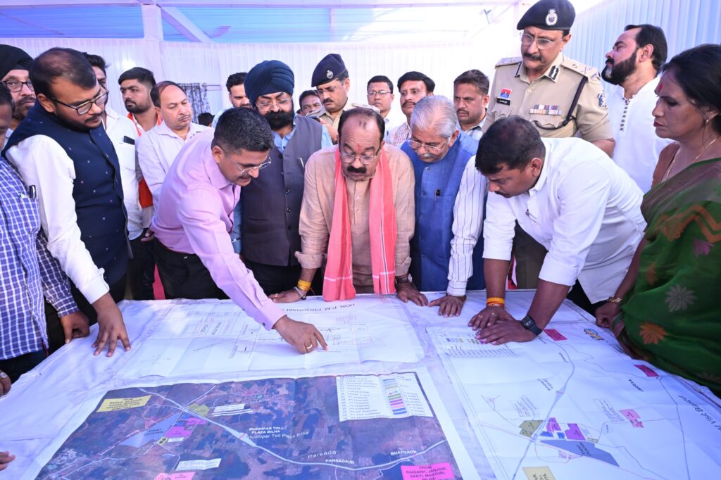 प्रधानमंत्री नरेंद्र मोदी की आमसभा की तैयारियां जोरों पर, 30 मार्च को बिलासपुर आगमन