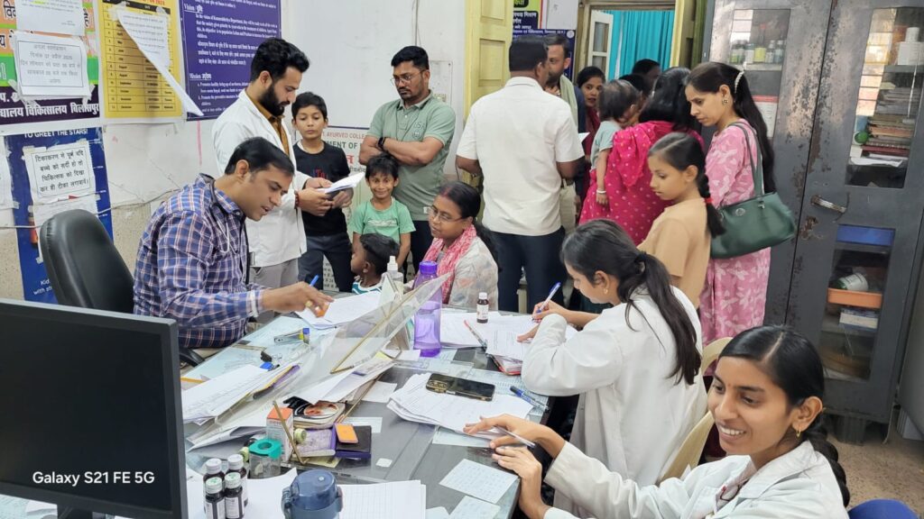 आयुर्वेद महाविद्यालय अस्पताल में 502 बच्चों का स्वर्ण प्राशन*