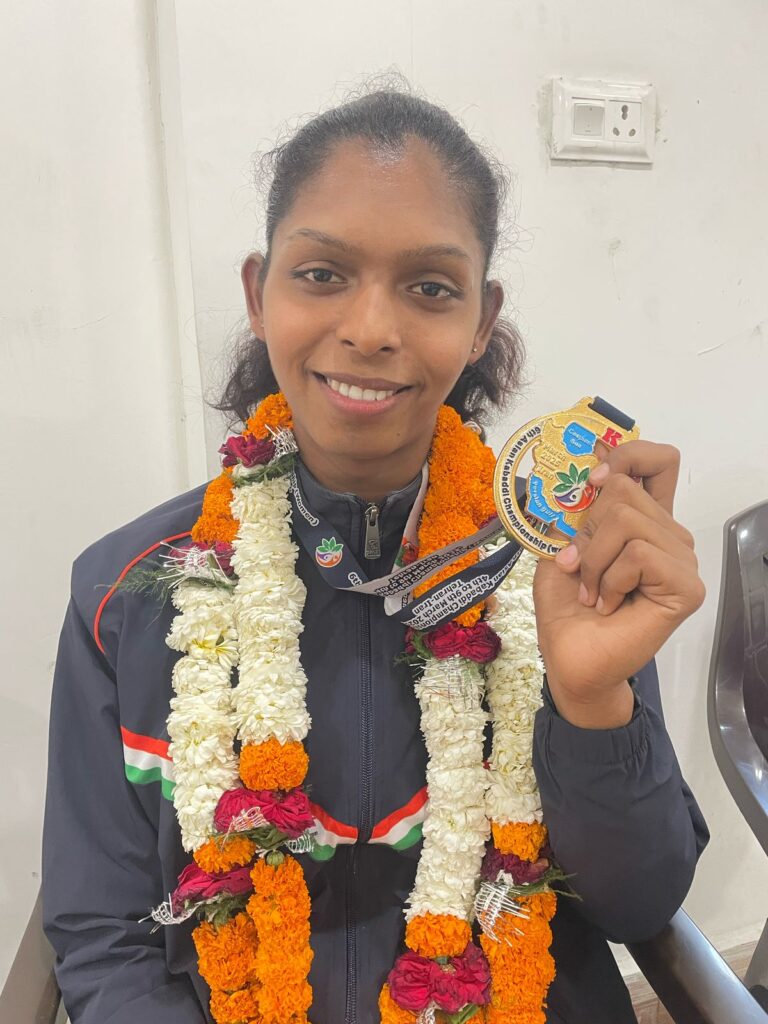 बिलासपुर की बेटी संजू देवी ने रचा इतिहास, एशियन महिला कबड्डी में भारत को दिलाया स्वर्ण