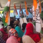 बिलासपुर: पानी की समस्या को लेकर कांग्रेस का हल्ला बोल, नगर निगम का घेराव