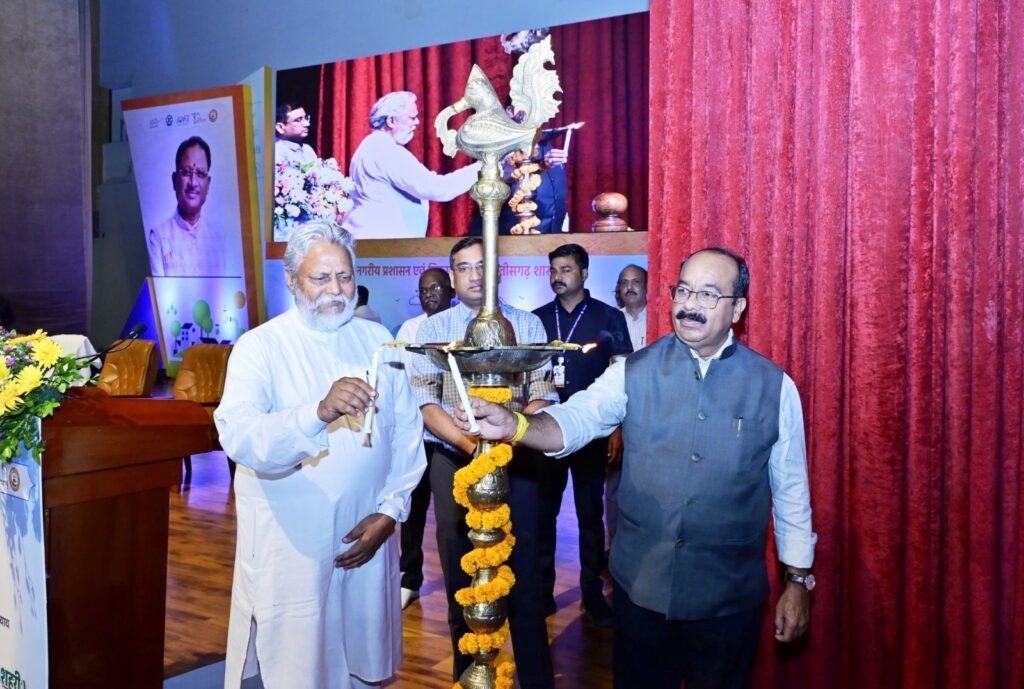 जल को संसाधन नहीं, संस्कार मानें: उप मुख्यमंत्री श्री अरुण साव&nbsp;&nbsp;&nbsp;&nbsp; छत्तीसगढ़ बना शहरी जल पुनर्भरण की पहल करने वाला पहला राज्य