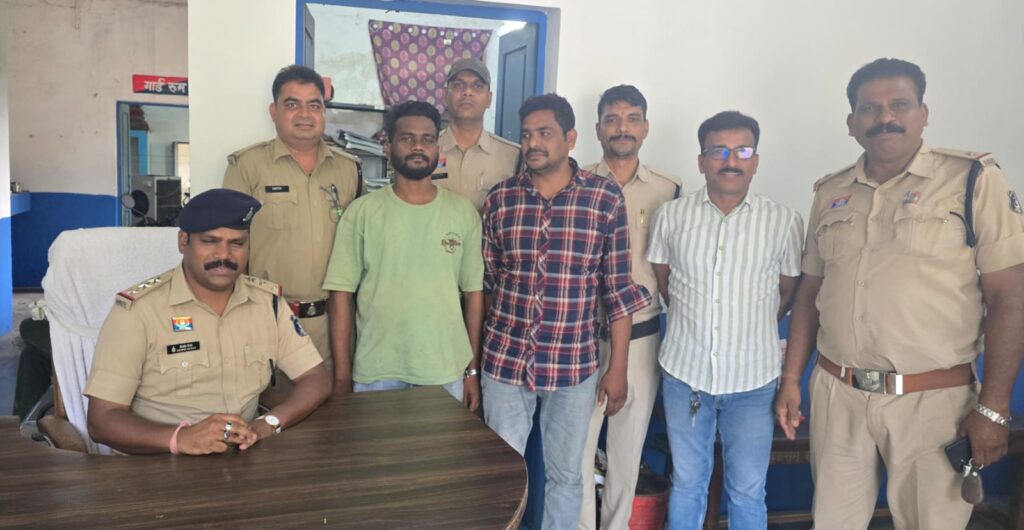 अंतर्राज्यीय गांजा तस्करों के विरुद्ध बिलासपुर पुलिस की बड़ी कार्यवाही