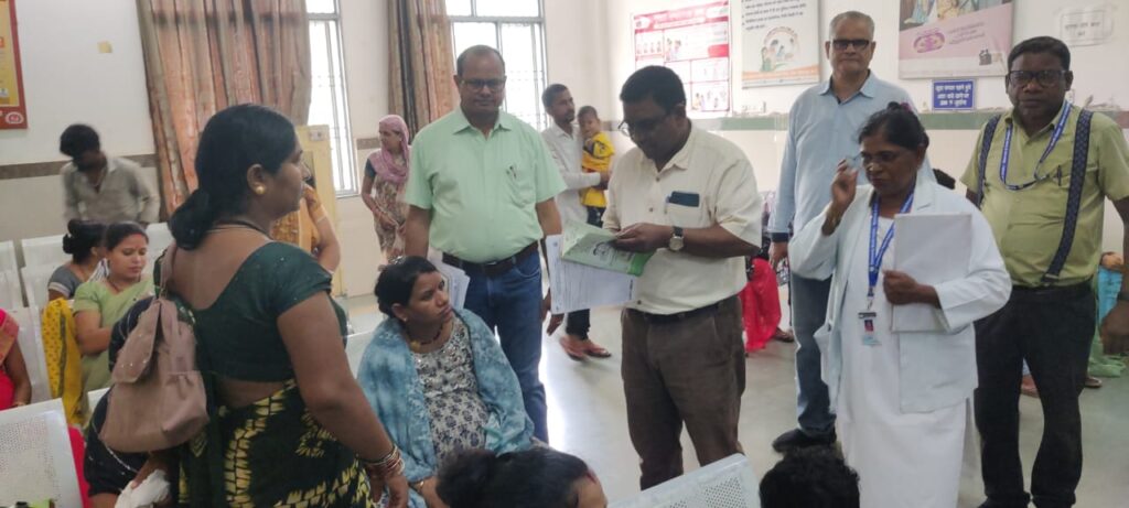 समाचार विवरण | न्यू डिस्क्रिप्शन न्यूज़ पोर्टलशीर्षक: प्रधानमंत्री सुरक्षित मातृत्व अभियान के तहत बिलासपुर में गर्भवती महिलाओं की हुई विशेष जांच