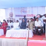 बकरकुदा समाधान शिविर में शामिल हुए प्रभारी सचिव मनोज पिंगुआ, हितग्राहियों के खिले चेहरे