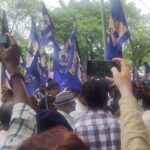 बहुजन समाज पार्टी का हल्ला बोल — विद्यालय बंदी और बलौदाबाजार घटना पर तीखी प्रतिक्रिया