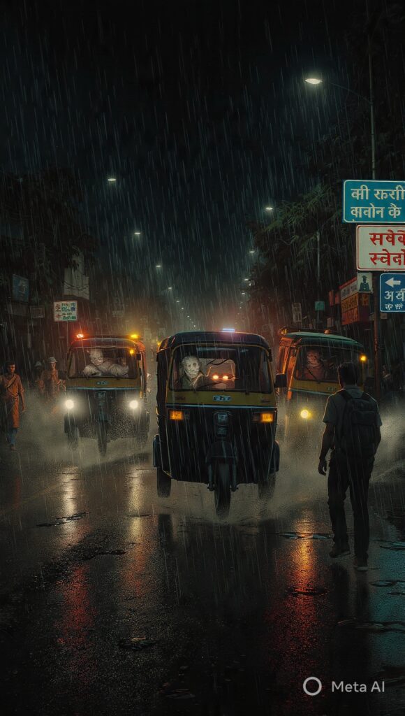 बिलासपुर में बिना लाइट के दौड़ रहे ऑटो, आम जनता की जान जोखिम में