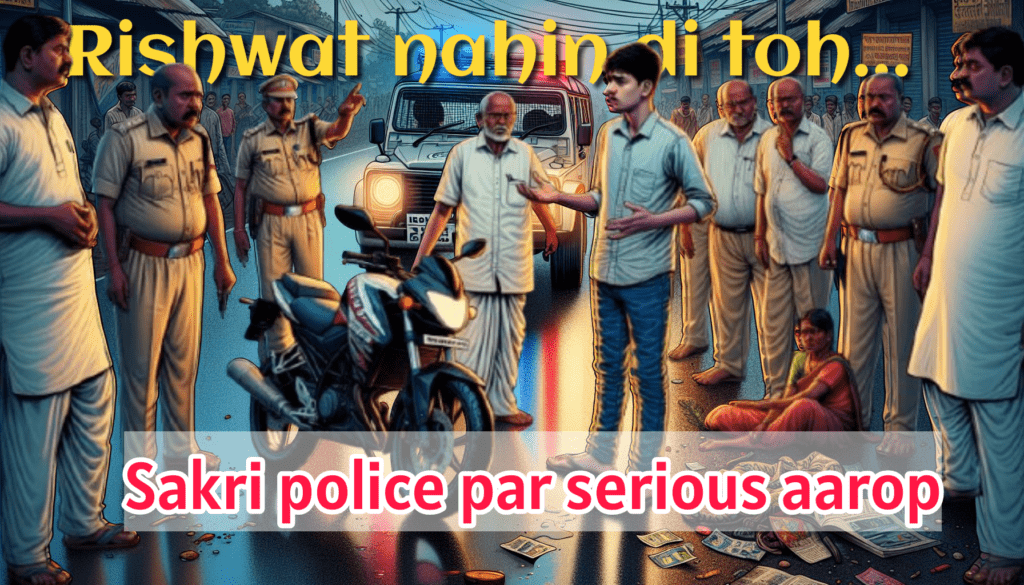 सकरी पुलिस पर रिश्वत मांगने का गंभीर आरोप, बीसीए छात्र के परिजनों ने एसपी से की शिकायत