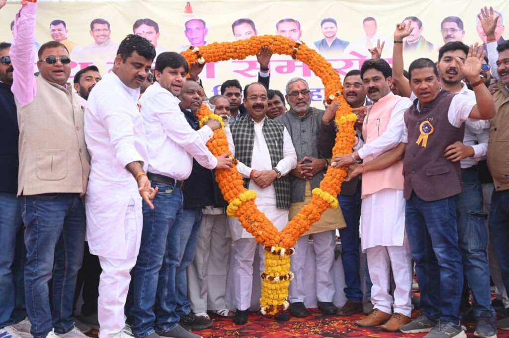 महासमुंद साहू संघ शपथ ग्रहण समारोह में शामिल हुए उप मुख्यमंत्री अरुण साव