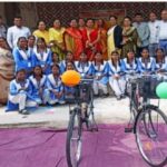 शासकीय उच्चतर माध्यमिक विद्यालय मुरू में सरस्वती साइकिल वितरण कार्यक्रम संपन्न