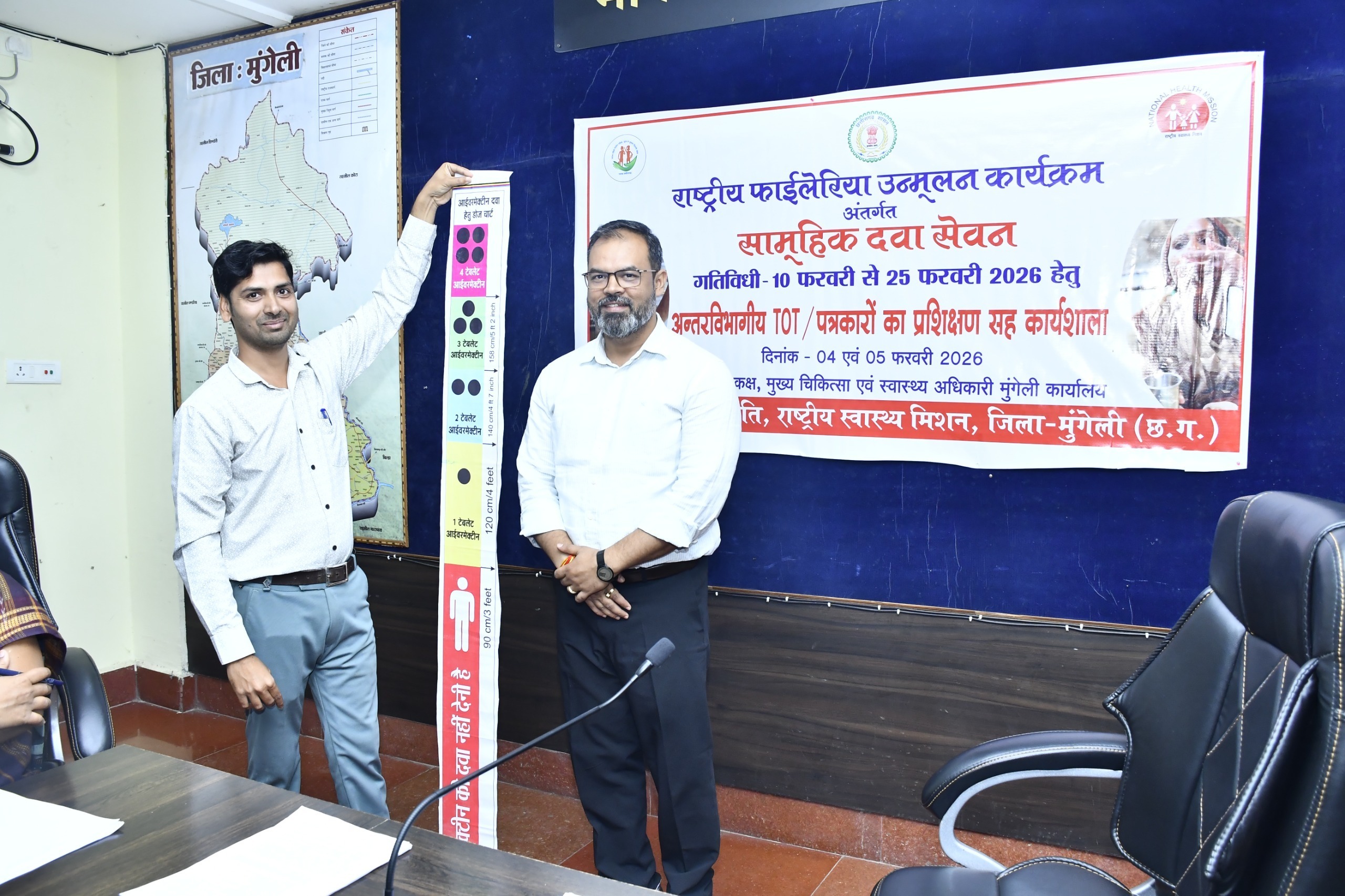 फाइलेरिया उन्मूलन हेतु 10 से 25 फरवरी तक सामूहिक दवा सेवन अभियान