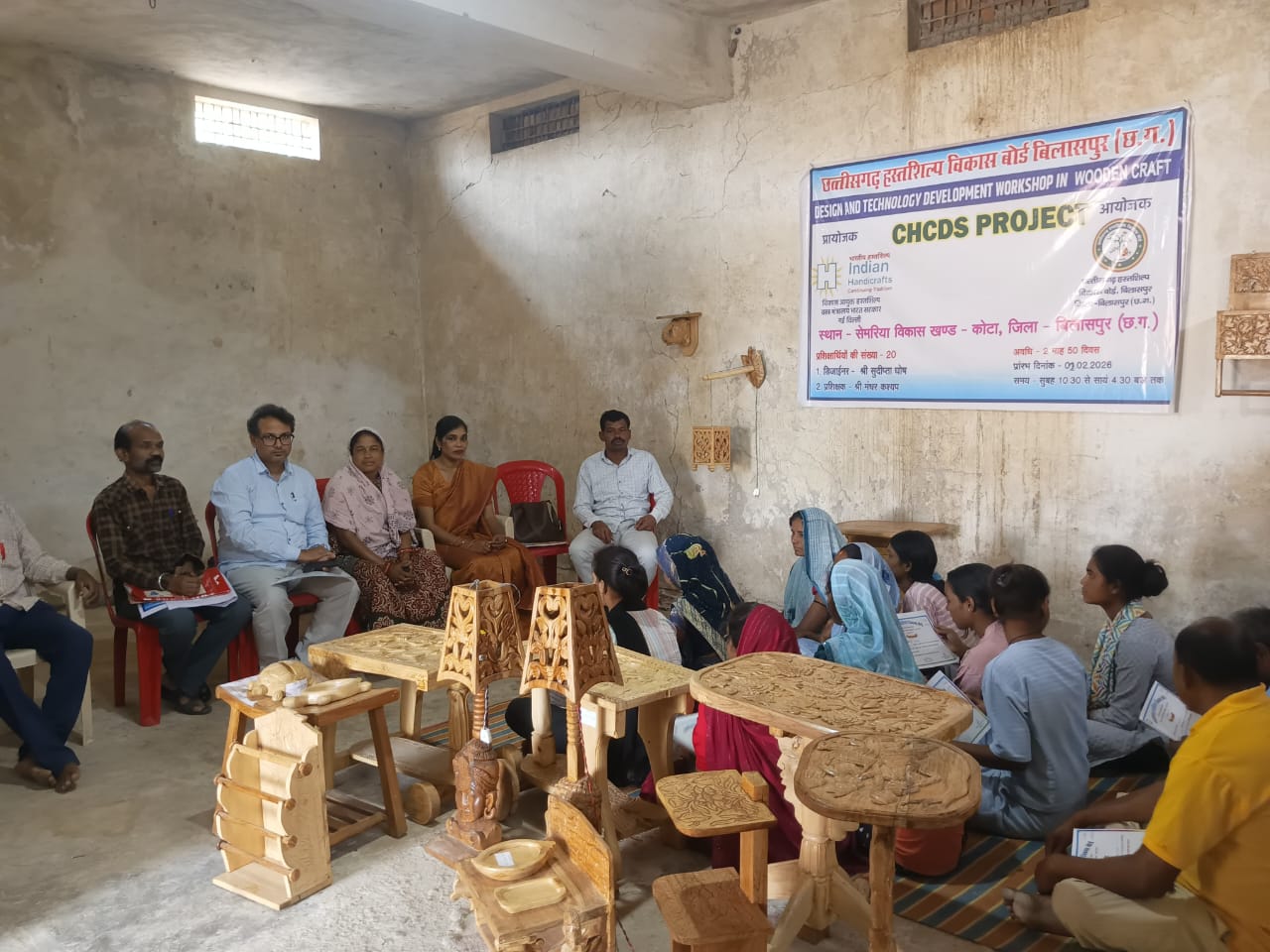 DDW तकनीकी विकास कार्यशाला का समापन: 50 दिवसीय प्रशिक्षण में 20 हितग्राहियों ने लिया भाग