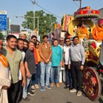 संत शिरोमणि श्री सेन जी महाराज जयंती पर भव्य शोभायात्रा का स्वागत, सर्व राजपूत क्षत्रिय समाज ने किया अभिनंदन