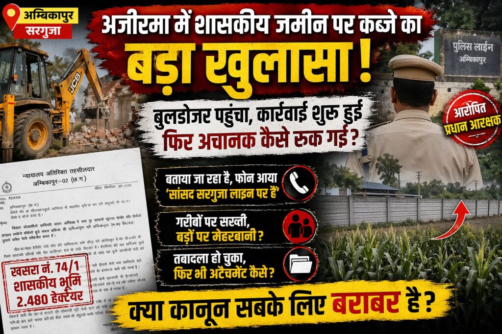 थाने में चोर घुसा या थाने का चोर? बसंतपुर थाना कांड से पुलिस व्यवस्था पर उठे गंभीर सवाल