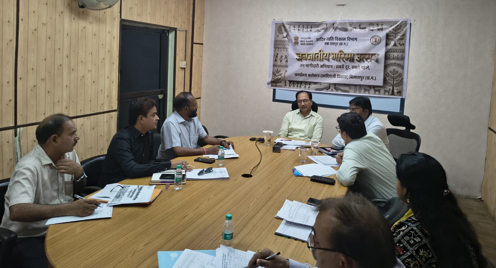 जिले में 18 से 25 मई तक चलेगा जनजातीय गरिमा उत्सव जन भागीदारी अभियान, कलेक्टर ने ली तैयारियों की समीक्षा