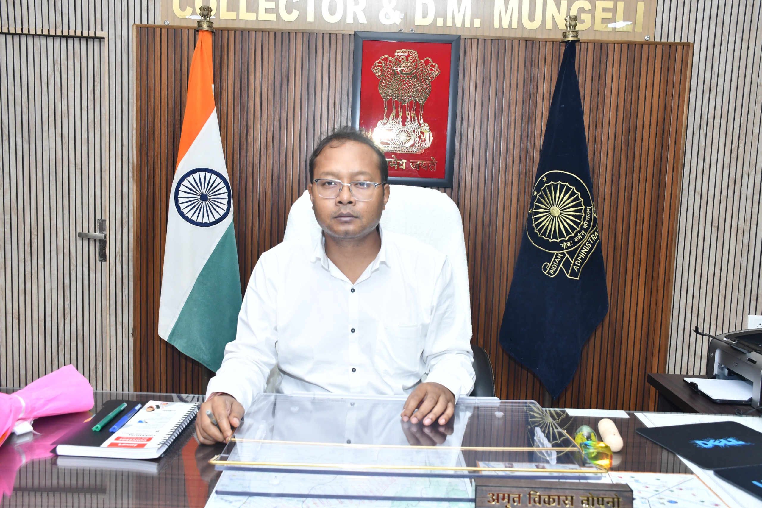 भारी बारिश को लेकर मुंगेली कलेक्टर अलर्ट, आपदा पूर्व तैयारियों के दिए निर्देश